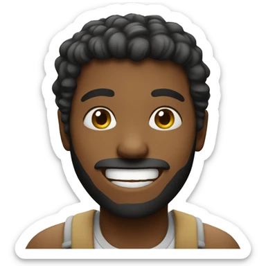 A person however happy sticker