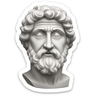 Greece statue sticker