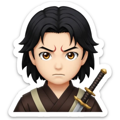 Demon   slayer anime tokito sticker