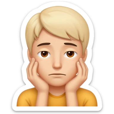 I just got home from work and I'm very tired sticker