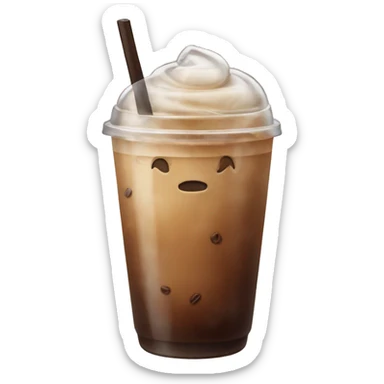 iced coffee sticker