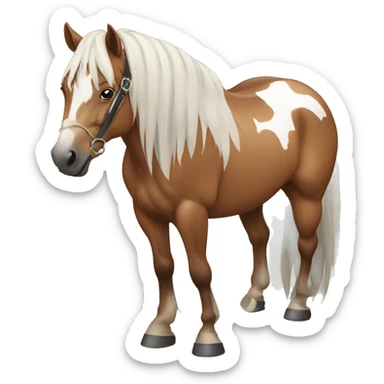 western horse sticker