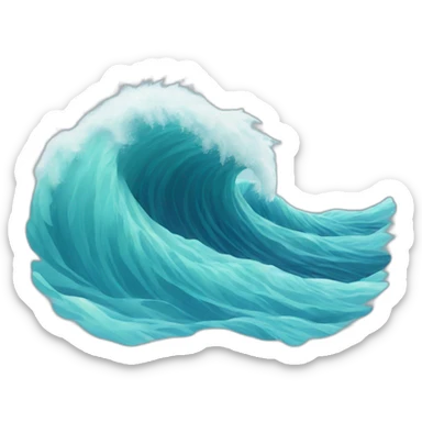 waves sticker
