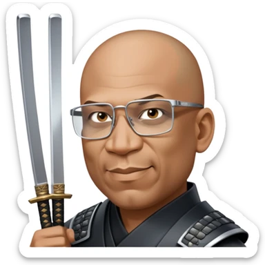 Modern Samurai sticker