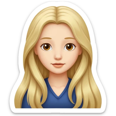 دختر زیبا sticker