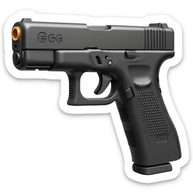 Glock 10mm pistol sticker