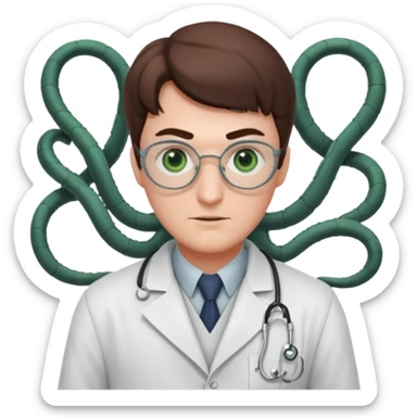 doctor octopus sticker