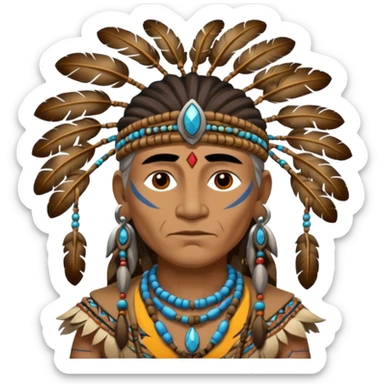 Shaman sticker