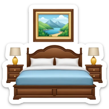 Sleek wooden frames, slightly decorative headboards, brighter bedding styles. sticker
