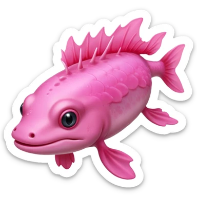 Axolotl sticker