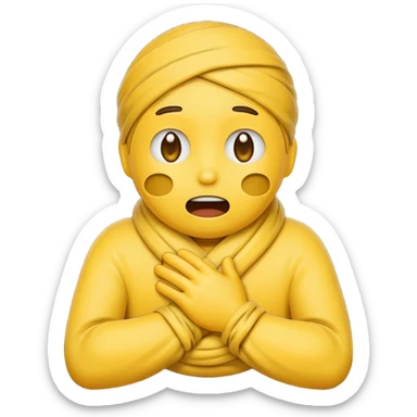 Strangling emote emoji sticker