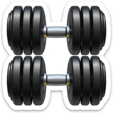 Dumbbell small 1 kg sticker