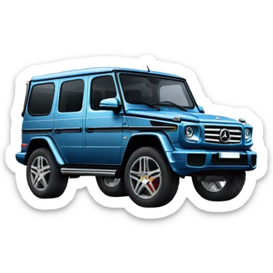 G wagon car sticker