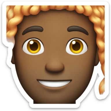 Male mermaid sticker