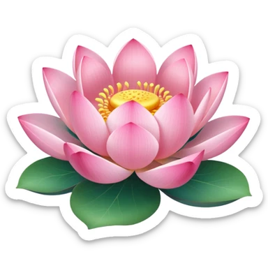 Lotus sticker