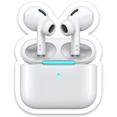 wireless earpods sticker