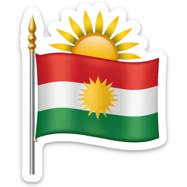 Make a Kurdistan emoji.  sticker