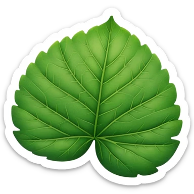 Boho leaf sticker