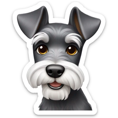 schnauzer  sticker