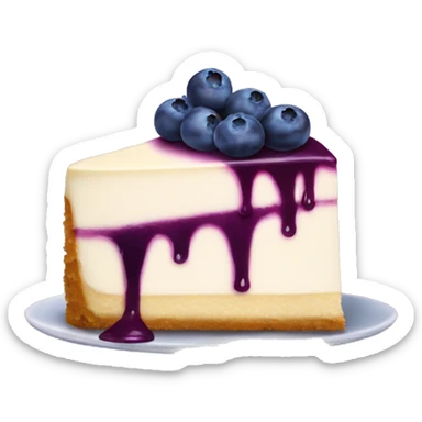 Blueberry Cheesecake  sticker
