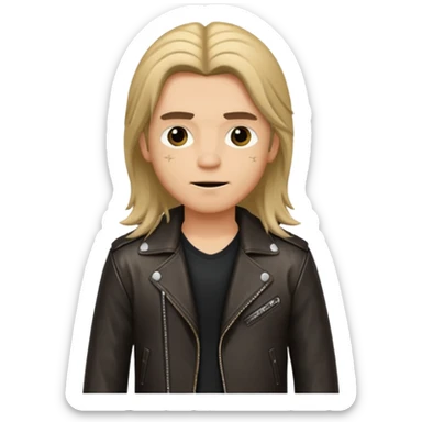 chico rockstar  sticker