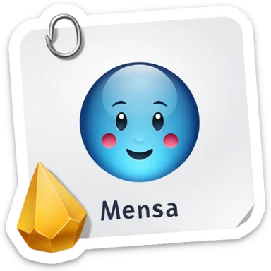 Gutschein für ein Mineralgetränk der Mensa mit Aufschrift Kollegi sticker