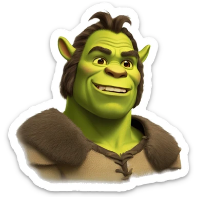 Panthère shrek sticker