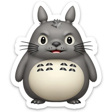 Totoro tierno  sticker