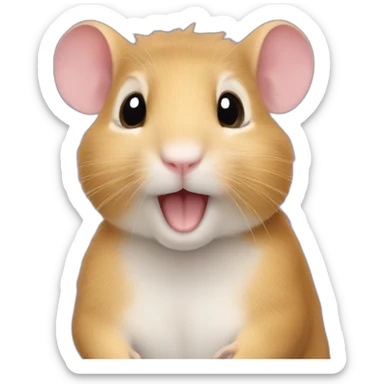 Richard Gere gerbil sticker