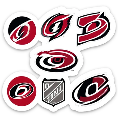 Carolina hurricanes NHL team  sticker