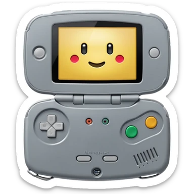 nintendo gameboy advance sticker