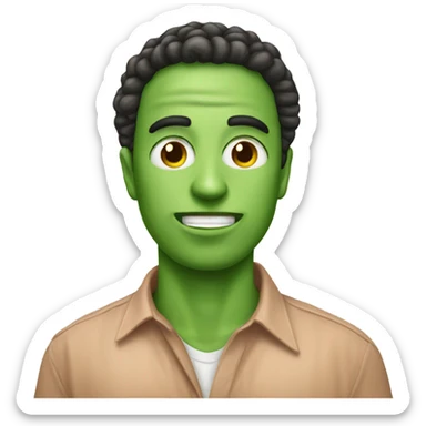 An avo that puts on a fan sticker