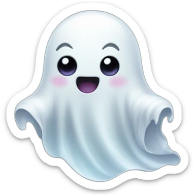 cute ghost sticker