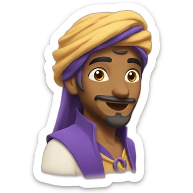Aladin sticker