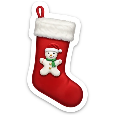 Christmas stockings sticker
