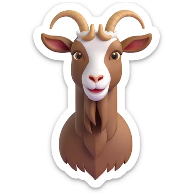 Goat sticker