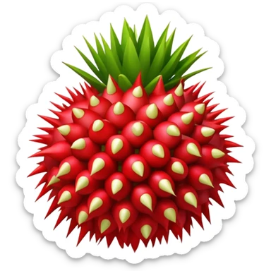 Rambutan sticker