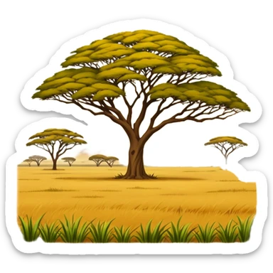 Sabana africana  sticker