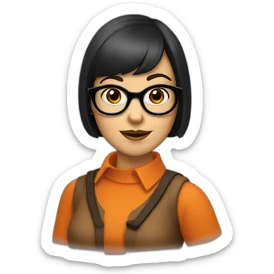 velma dinkley sticker