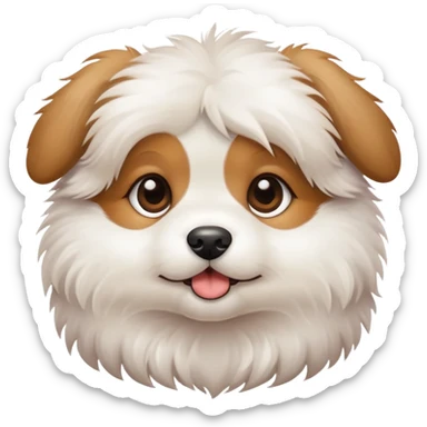 cute little puppy sticker