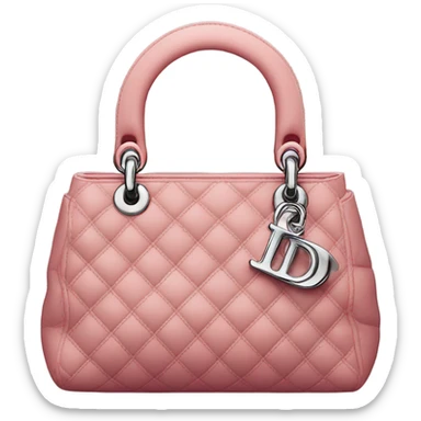Christian Dior lady bag sticker