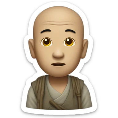 Chinese beggar sticker