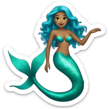 Beautiful-mermaid sticker