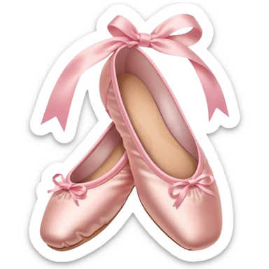 ballet pointe shoes sticker