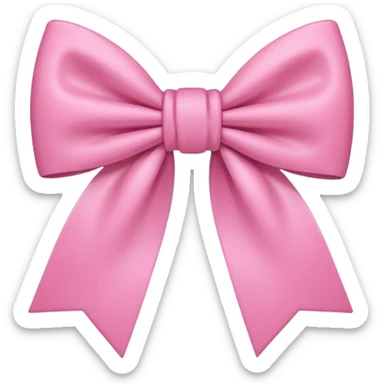 pink cute aesthetic bow no background sticker