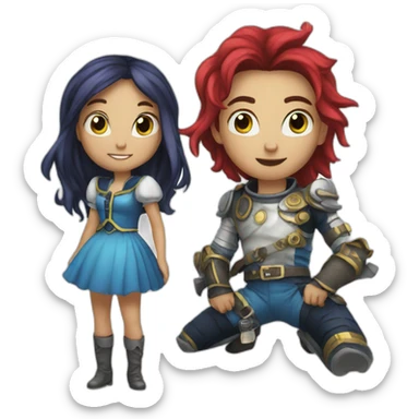 alice and space pirates sticker