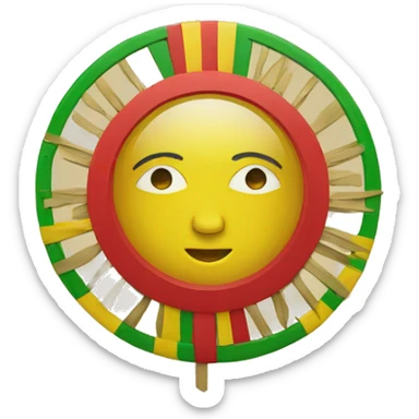 emblem of ethiopia sticker