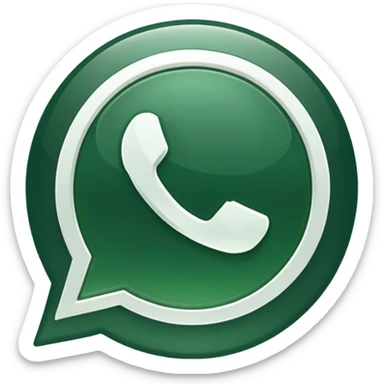 WhatsApp logo sticker