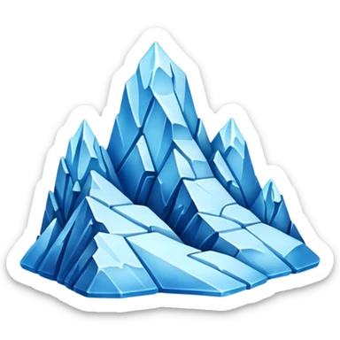 Glacier sticker