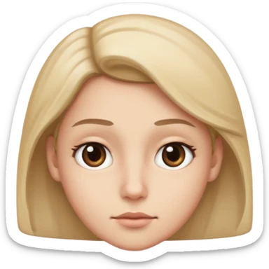 side eye facing sideways  sticker